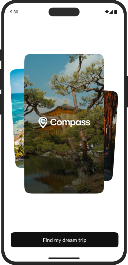 Compass 应用启动屏幕截图