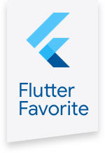 Flutter 精选计划徽标