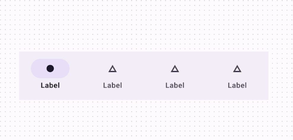 Material 3 中的底部导航栏